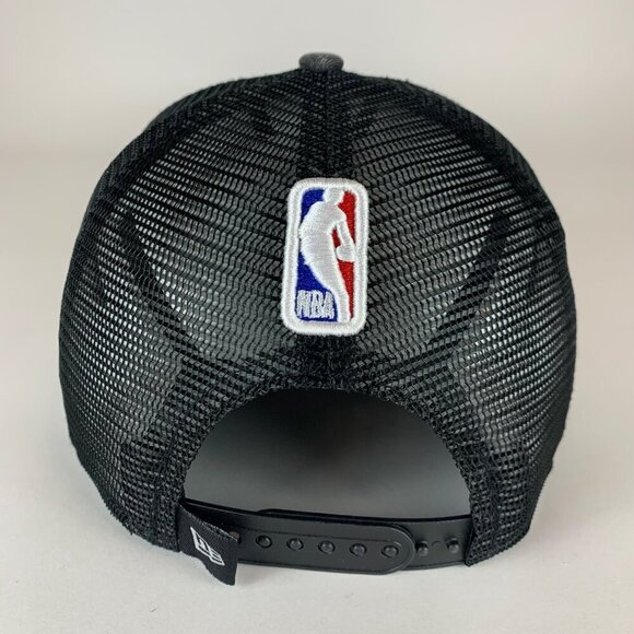 Boston Celtics 2024 NBA Finals Black New Era 9Fifty Snapback Trucker Hat - Picture 3 of 6